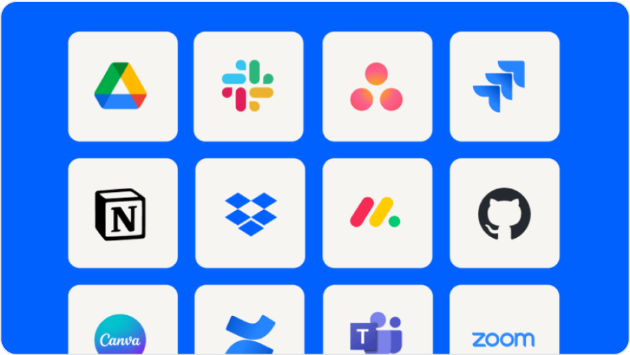 社内システムと連携しやすい、主要ツールとの高い互換性のイメージイラスト