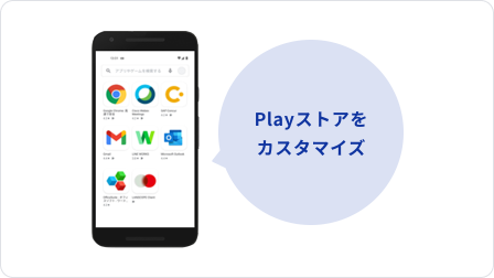 Android向けの配信イメージ