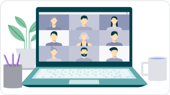 オンライン会議のイメージ