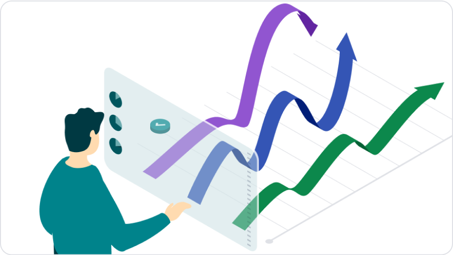 月額制で常に最新版が使えるから、導入・運用コストを最適化のイメージイラスト